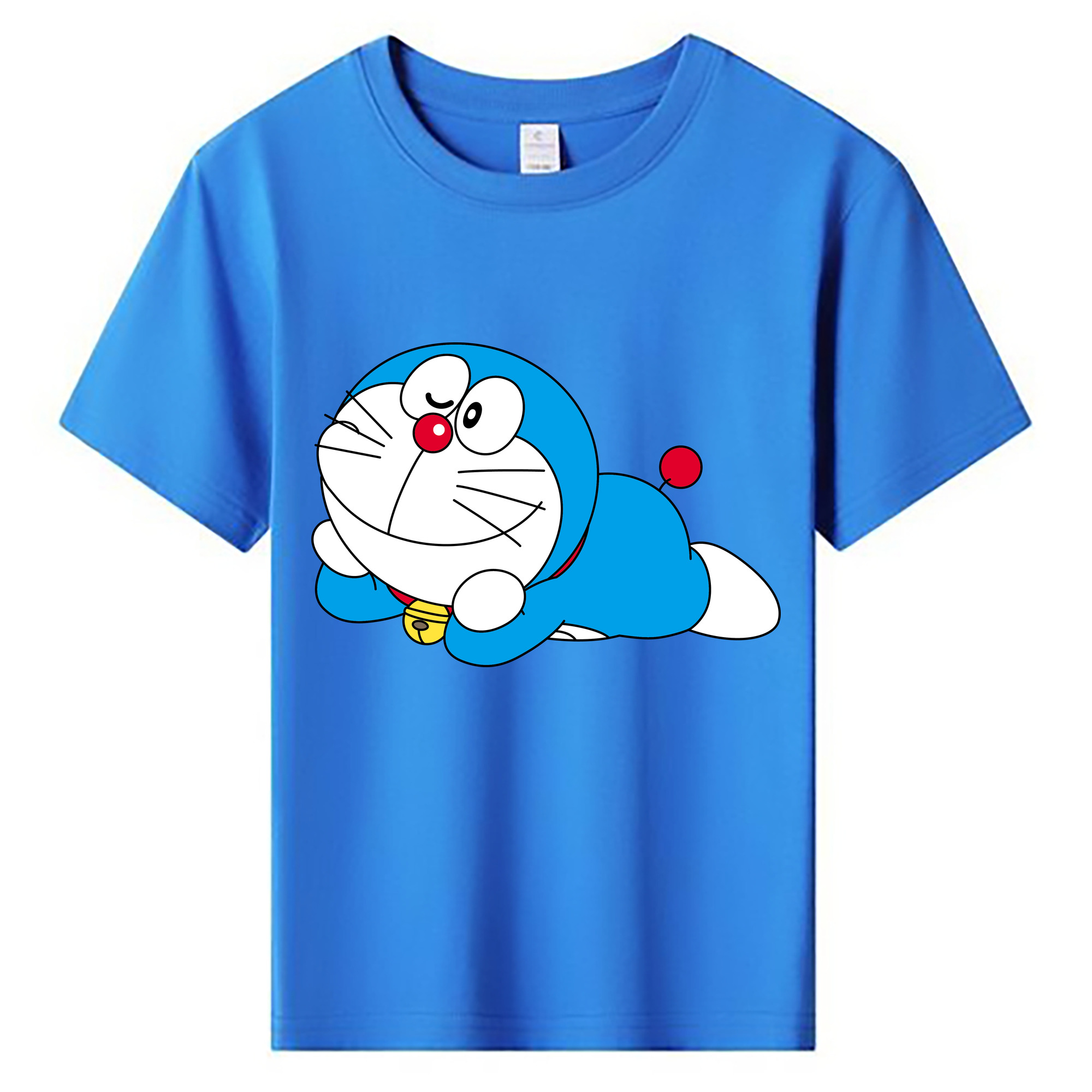 （画像用） ドラえもん Doraemon 綿100％キッズTシャツ（フロントプリント）